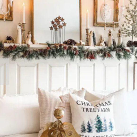 Antique Inspired Gleaming Metal Mirror - Picture 7 of 7